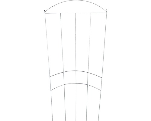 Kovová podpera pre popínavé rastliny