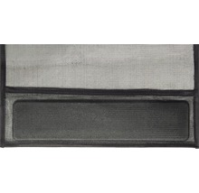 Sieťka na dvere, lamelový záves Home Protect antracit 100 x 220 cm