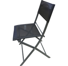 Skladacia stolička s textilným sedadlom a operadlom