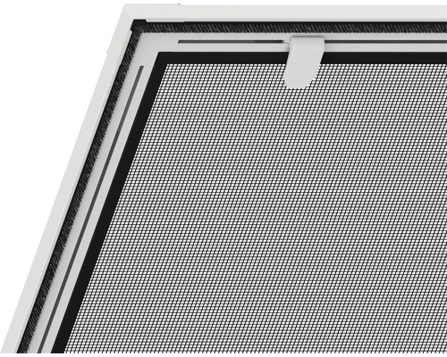 Detailný pohľad na rámovú sieť proti hmyzu