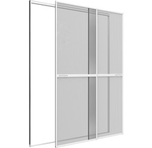 Sieťka na dvere dvojitá posuvná Home Protect biela 230 x 240 cm