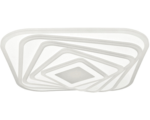 Štvorcové stropné svietidlo s niekoľkými rámami