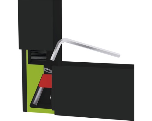 Šesťhranný kľúč na montáž komponentu