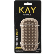 Kefa pre psov Kay masážna na ruku hrubá 12 cm-thumb-1 Kefa pre psov Kay masážna na ruku hrubá 12 cm-thumb-1
