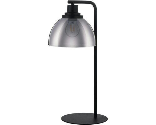 Kovová stolná lampa s tienidlom