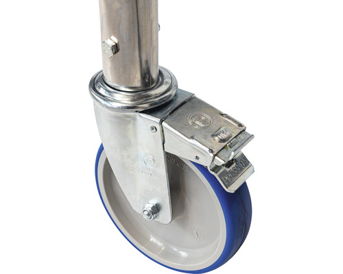 Otočné koliesko s brzdou