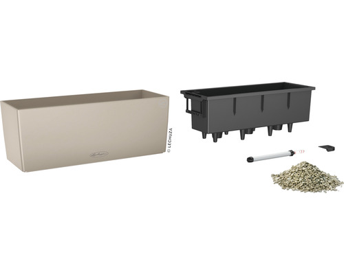 Kvetináč Lechuza Classico Color 43 vrátane zavlažovacieho systému a príslušenstva
