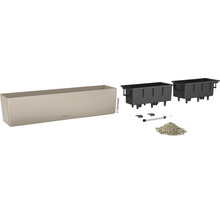 Kvetináč Lechuza Balconera Cottage 80 s príslušenstvom