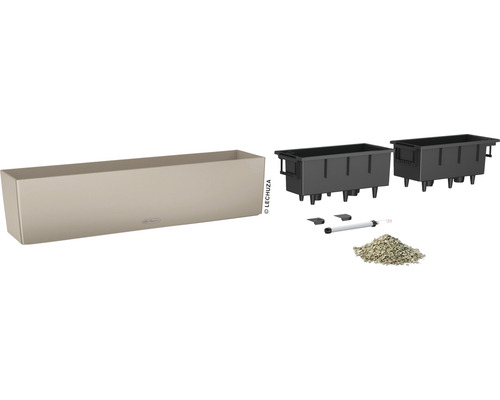 Kvetináč Lechuza Balconera Cottage 80 s príslušenstvom