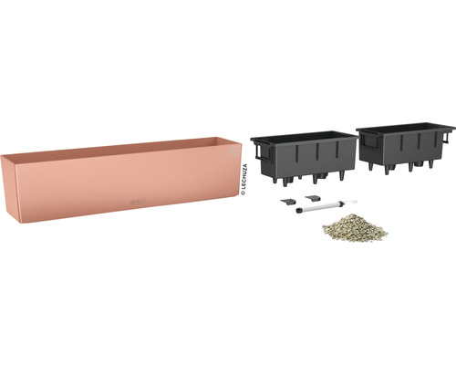 Lechuza Balconera Cottage 80 Sada kvetináča so zavlažovacím systémom