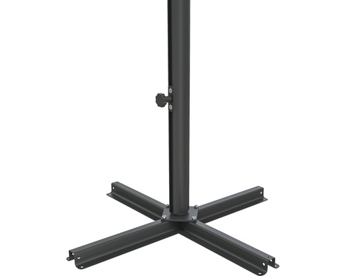 Stojan na slnečník s krížovou základňou