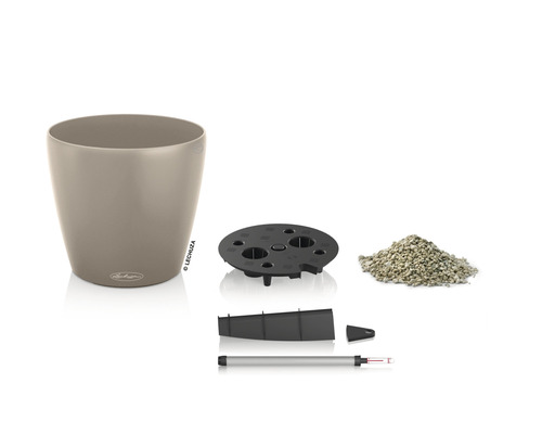 Kompletná súprava Lechuza Classico 21 vrátane kvetináča, vložky, zemného substrátu a zavlažovacieho systému