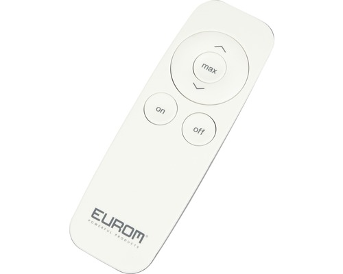 Diaľkové ovládanie s tlačidlami pre zapnutie, vypnutie a maximum