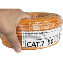 Dátový kábel CAT.7 50m oranžový-thumb-1