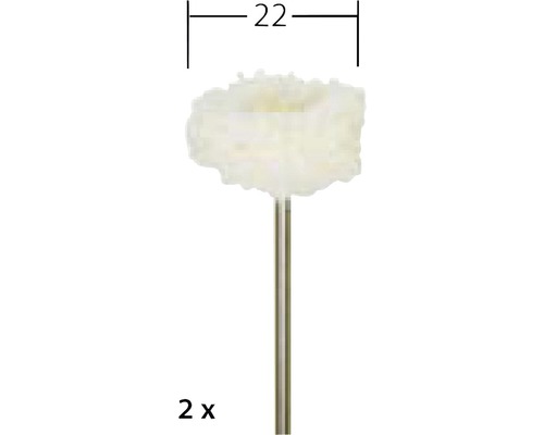 Leštiaci nadstavec s driekom, priemer 22 milimetrov