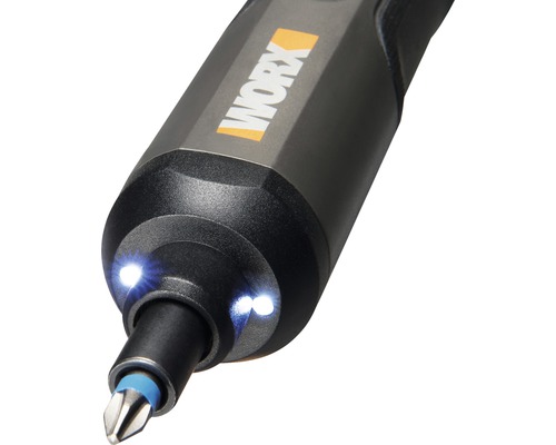 Akumulátorový skrutkovač Worx s LED svetlami