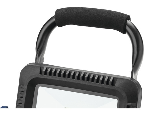 Detail ručnej lampy s rukoväťou