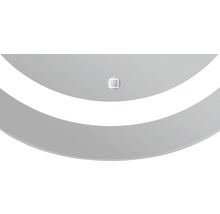 Guľaté zrkadlo do kúpeľne DSK Silver Sun LED Ø 59 cm