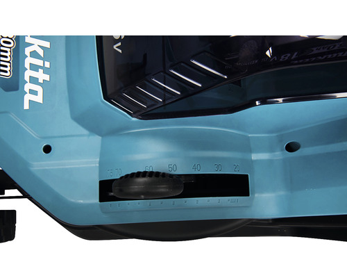 Nastavenie výšky kosačky na trávu Makita