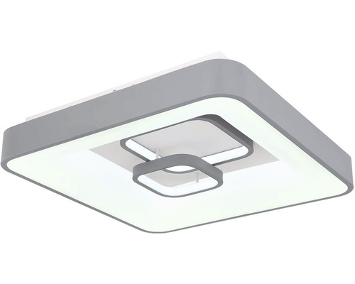 Štvorcové stropné svietidlo z plastu