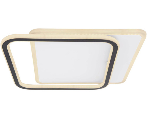 Dve štvorcové LED stropné svietidlá