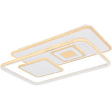 LED stropné svietidlo s geometrickým dizajnom do interiéru