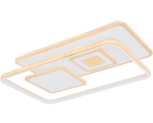 LED stropné svietidlo s geometrickým dizajnom do interiéru