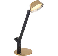 Stolná lampa s LED žiarovkou a USB portom