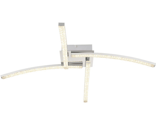 Moderné stropné svietidlo so štyrmi svetelnými prvkami