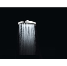 Okrúhla sprchová hlavica s prúdom vody