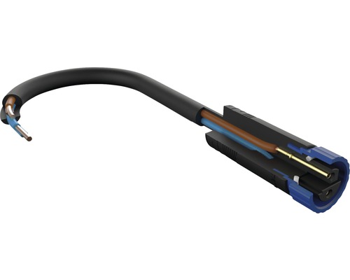 Konektor s káblom v priereze