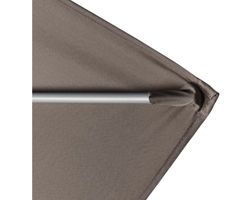 Detailný pohľad na slnečník s rámom