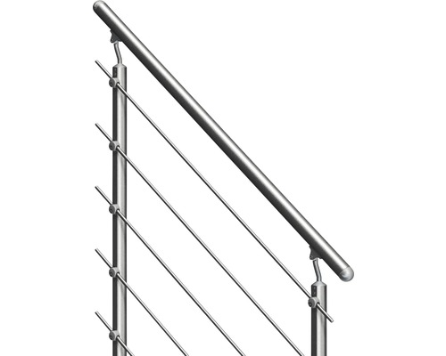 Nerezové zábradlie s drôtenými lanami