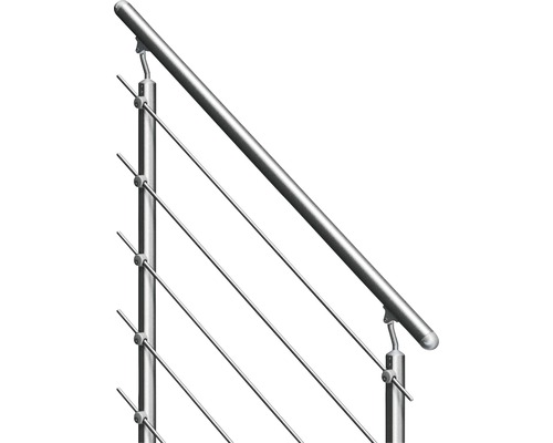 Nerezové zábradlie s oceľovými lankami