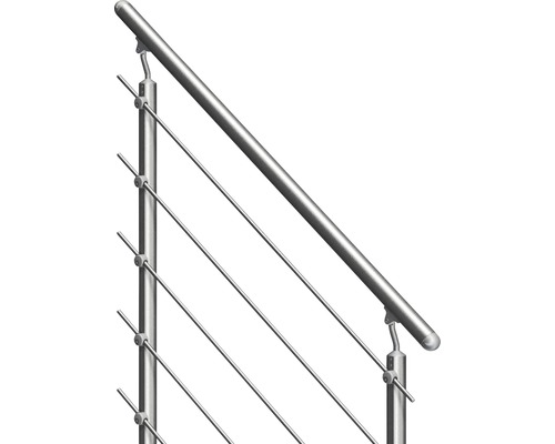 Nerezové zábradlie s lanami