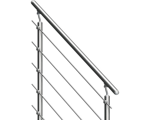 Nerezové zábradlie s drôtenou výplňou