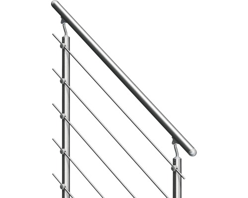 Nerezové zábradlie s lanovou výplňou pre vonkajšie použitie