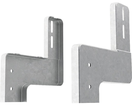 Detailný pohľad na kovový držiak