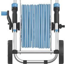 Záhradný hadicový vozík s navijakom