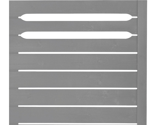 Drevená bránka s vodorovnými lamelami