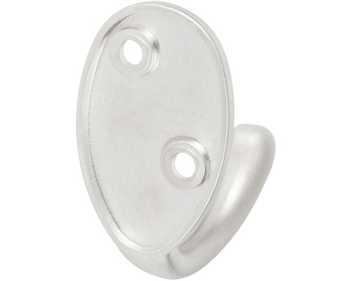 Kovový vešiak na šaty s oválnou základňou