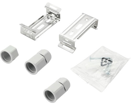 Upevňovací materiál pre elektroinštalácie, vrátane držiakov, káblových vývodiek a skrutiek