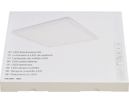 Balenie LED stropného svietidla