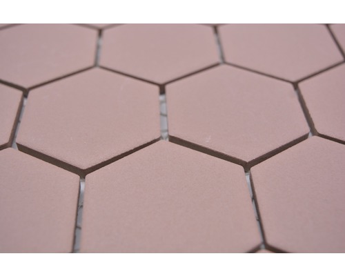 Detail šesťhranných dlaždíc