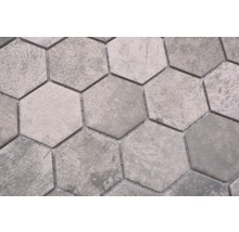 Keramická mozaika HX Curio ZDG šesťuholník 32,5x28,1 cm sivá-thumb-6