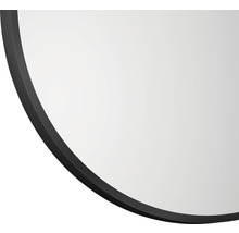 Okrúhle zrkadlo do kúpeľne v ráme DSK Black Circuit 60 x 60 cm-thumb-2