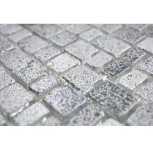 Sklenená mozaika XCM GME 26 31,7x31,1 cm sivá/čierna-thumb-1