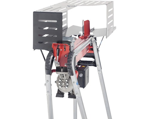 Štiepačka dreva so štiepacím klinom a ochranným zariadením