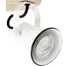 LED bodové svietidlo Brilliant Seed GU10 3x5 W biela