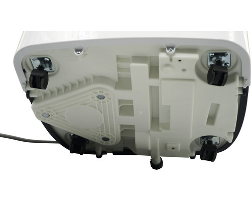 Spodná strana spotrebiča s kolieskami pre ľahký pohyb